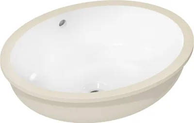Zdjęcie produktu dla hansgrohe Xuniva D umywalka podblatowa, z przelewem, bez otworu na baterię, 500x400 mm, biała, 60152450