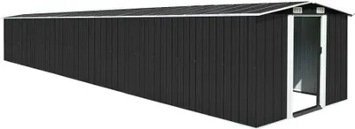 Obrázek produktu pro Zahradní domek antracitový 257 x 779 x 181 cm pozinkovaná ocel