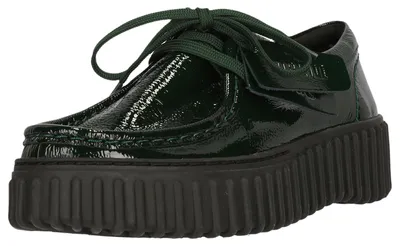 Produktbild von CLARKS Schnürschuhe Torhill Bee mit gerippter Laufsohle 3001E Green Patent 40
