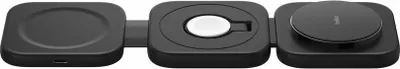 Produktbild von Belkin BoostCharge Pro, Drinnen, AC, USB, Kabelloses Aufladen, 1,5 m, Schwarz