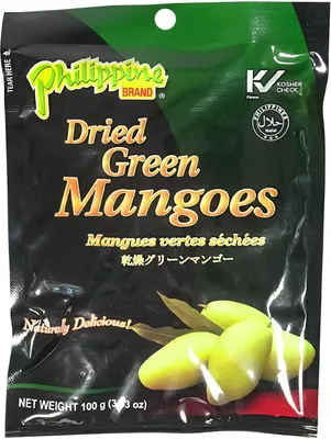 Produktbild von Philippine Brand Grüne Mangos getrocknet 100g