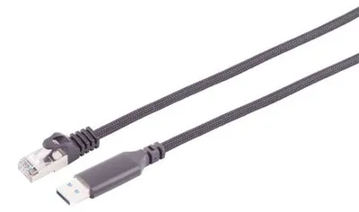 Zdjęcie produktu dla S/CONN maximum connectivity 14-52035, Przewodowa, USB, Ethernet, 1000 Mbit/s, Czarny
