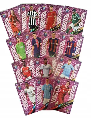 Produktbild von 14 large LIMITED EDITION XXL cards – FIFA 365 2024 MBAPPE LEWANDOWSKI SET