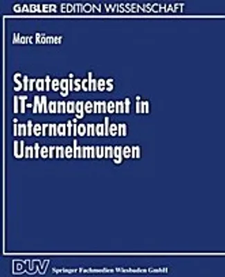 Obrázek produktu pro Strategisches IT-Management in internationalen Unternehmungen