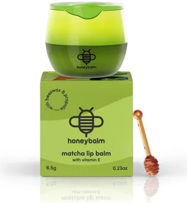 Productafbeelding van Honeybalm Lippenbalsem Matcha (1 stuk)