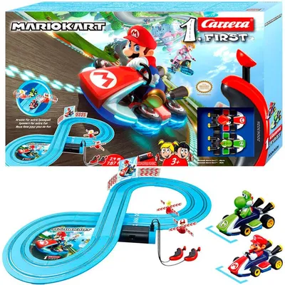 Obrázek produktu pro Dětská závodní dráha Carrera FIRST Nintendo Mario Kart 2,4 m 20063026