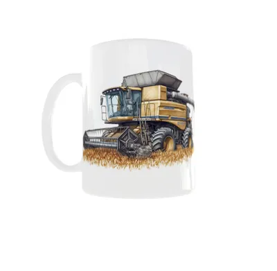 Produktbild von Becher 300ml Grünes Kombinat Landwirtschaft Getreide v2