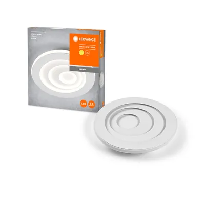 Produktbild von Ledvance LED Deckenleuchte Wandlampe Orbis Spiral Round Weiß Ø36,5cm 38W 1900lm warmweiß 3000K