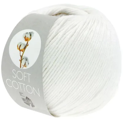 Produktbild von Lana Grossa - Soft Baumwolle 0010 weiß