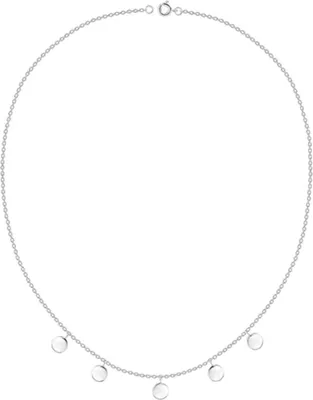 Produktbild von Kette Plättchen Silber 925 Damen Collier