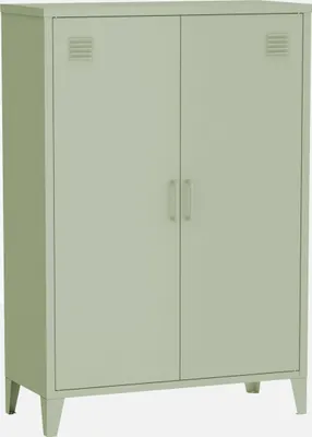 Immagine prodotto di Cassettiera/armadio industriale in metallo 2 porte, Verde