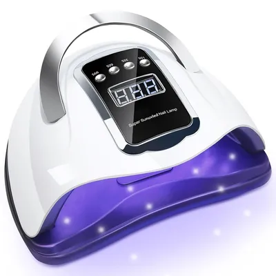Produktbild von UV LED Nagellampe, 66 LEDs, Gelnägel Trockner, 4 Timer & Low Heat, Automatischer Sensor, LCD