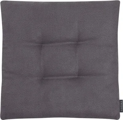 Produktbild von Wende-Sitzkissen - Anthrazit - Polyester - 42 x 42 cm