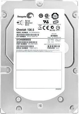 Immagine prodotto di Seagate 450GB ST3450856SS 16Mb Cache 15000Rpm Sas 3,5" pollici