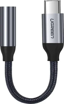 Produktbild von Ugreen Adapter klein handlich Usb C Mini Jack 3.5Mm 10Cm