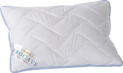 Produktbild von PROCAVE TopCool Kissen als kochfestes Kopfkissen 50x70 cm - Steppkissen und Schlafkissen, Qualitäts-Stepp-Kissen - atmungsaktives Allergiker Kissen 100% aus Deutschland