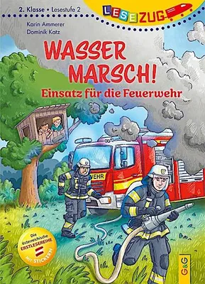 Immagine prodotto di LESEZUG/2. Klasse - Lesestufe 2: Wasser marsch! Einsatz für die Feuerwehr