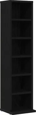 Obrázek produktu pro Skříňka na CD Černý dub 21x20x88 cm Dřevěná konstrukce