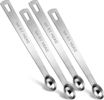 Produktbild von Edelstahl Einzelmesslöffel 1/8 Teelöffel ideal zum Kochen