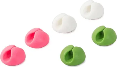 Obrázek produktu pro Verk 06199 Stolní organizér kabelů - 6 ks