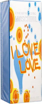 Immagine prodotto di Moschino Cheap and Chic I Love Love Eau De Toilette Spray 50ml