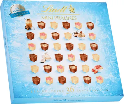Produktbild von Lindt Mini Pralinés Eis 165g Sommer Edition Pralinen Schokolade Präsent