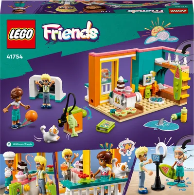 Obrázek produktu pro LEGO Friends Leův pokoj, Sada na stavění, 6 rok/roky, Plast, 203 kusů, 319 g