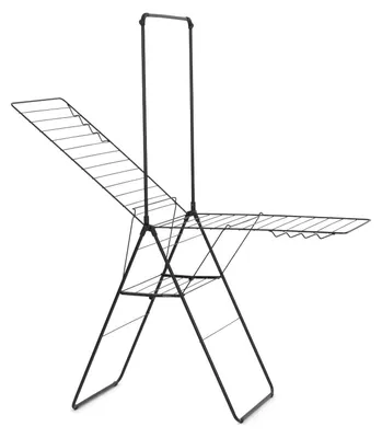 Zdjęcie produktu dla Brabantia 403521, Stojak podłogowy, Czarny, 25 m, 3 pół., 66 cm, 10 cm