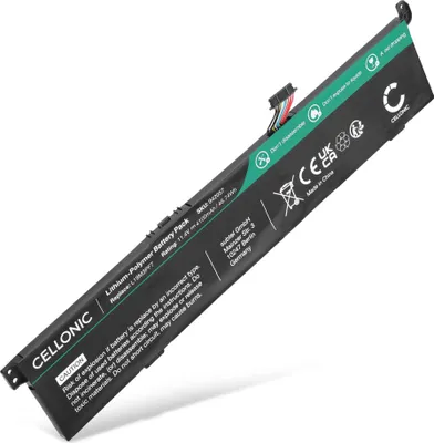 Produktbild von CELLONIC 1x Akku für Notebook Kompatibel mit Lenovo IdeaPad Gaming 3, ThinkBook 15p Gen 1, IdeaPad Gaming 3, L19D3PF4 - (4100mAh, 11.4V)