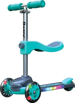 Image de Scooter Razor Rollie DLX 2-en-1 Vert/Bleu (20073645)