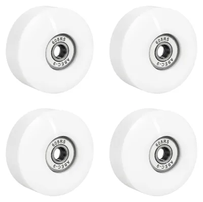 Imagen del producto de Ruedas para patineta de 52 mm, dureza 95A, con rodamientos, para ejes de patineta de uso urbano