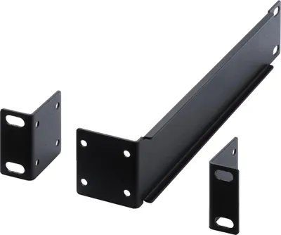 Produktbild von MONACOR NETKIT-1U Montagewinkel-Paar, 482-mm-Rack (19'', 1 HE)
