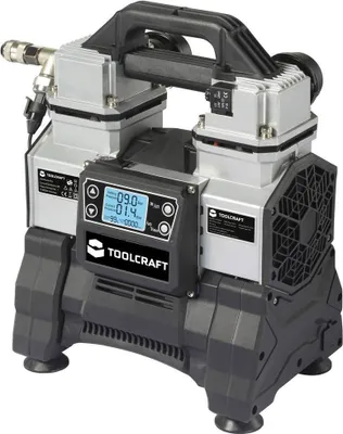 Produktbild von TOOLCRAFT TO-8952876 Druckluftkompressor 18 VDC/230 VAC 9 bar