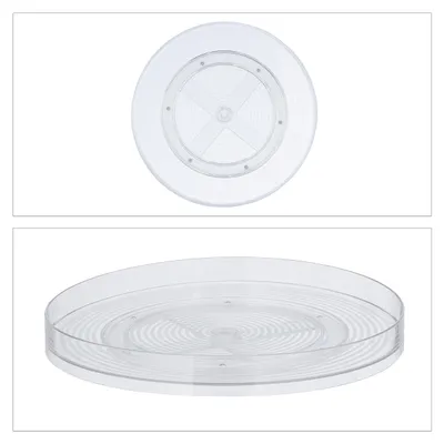Obrázek produktu pro Relaxdays 4052025378660, Plast, Průhledná, 300 mm, 300 mm, 40 mm, 420 g