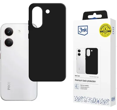Produktbild von Handyhülle für POCO X8 Pro, 3mk Matt Case, mattes Schwarz