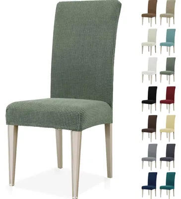 Produktbild von Elastische Stuhlhussen, 4er-Set, elastisch, abnehmbar, waschbar, universell einsetzbar für Hotels, Bankette, Küchen, Restaurants, Hochzeiten und Partys, hellgrün