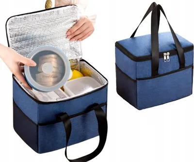 Produktbild von Thermo-Frühstücksbeutel - Warme Mahlzeiten für unterwegs - LUNCH-BOX - Frische Versorgung - Umweltfreundlich