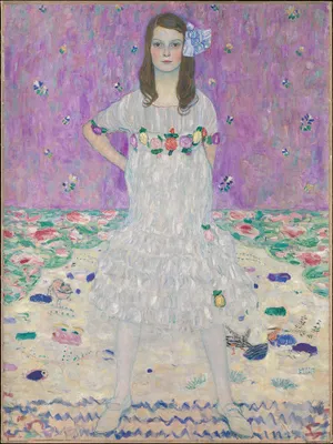 Produktbild von Legendarte - Kunstdruck auf Leinwand - Mäda Primavesi - Gustav Klimt - Wanddeko, Canvas