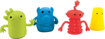 Produktbild von Set mit 27 Fingerfiguren „Merry Friends“.