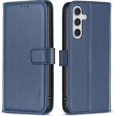 Produktbild von Samsung Galaxy A15 Hülle - BINFEN Klapphülle - Blau
