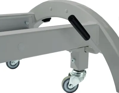 Produktbild von HWK Therapieliegen Rollensystem für Therapieliegen "Impuls", Graualuminium