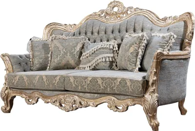 Immagine prodotto di Casa Padrino divano barocco verde/oro antico - Divano da salotto in stile barocco con motivo elegante - Mobili da salotto in stile barocco - Mobili barocchi - Arredamento barocco