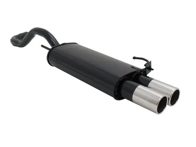 Produktbild von Novus Sportauspuff für VW Polo 4 6N / 6N2 2x76mm Endschalldämpfer mit ABE