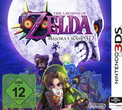 Obrázok produktu pre Nintendo The Legend of Zelda: Majora's Mask 3D, Nintendo 3DS, Fyzické médiá