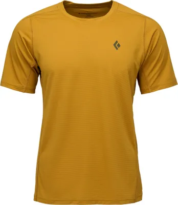 Produktbild von M Distance Ss Tech Tee (T-Shirt), Herren - Black Diamond, Farbe:2007-Amber, Größe:L