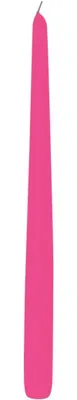 Produktbild von Durchgefärbte Spitzkerzen in Pink, 400 x Ø 25 mm, 6 Stück