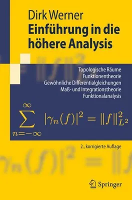 Immagine prodotto di Einführung in die höhere Analysis