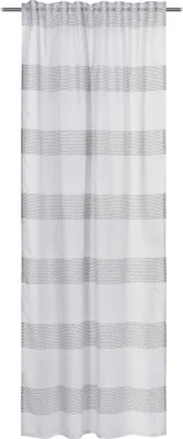 Produktbild von GÖZZE Schlaufenschal CYRANO LÈGÈRE BH 140x245 cm grau Vorhang