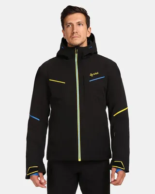 Productafbeelding van Kilpi Killy Jacke, zwarte jas, maat 2XL, voor heren, kleur zwart, maat 2XL