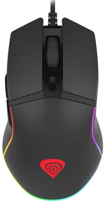 Produktbild von Gaming Maus Genesis Xenon 220 RGB 6400 DPI Schwarz